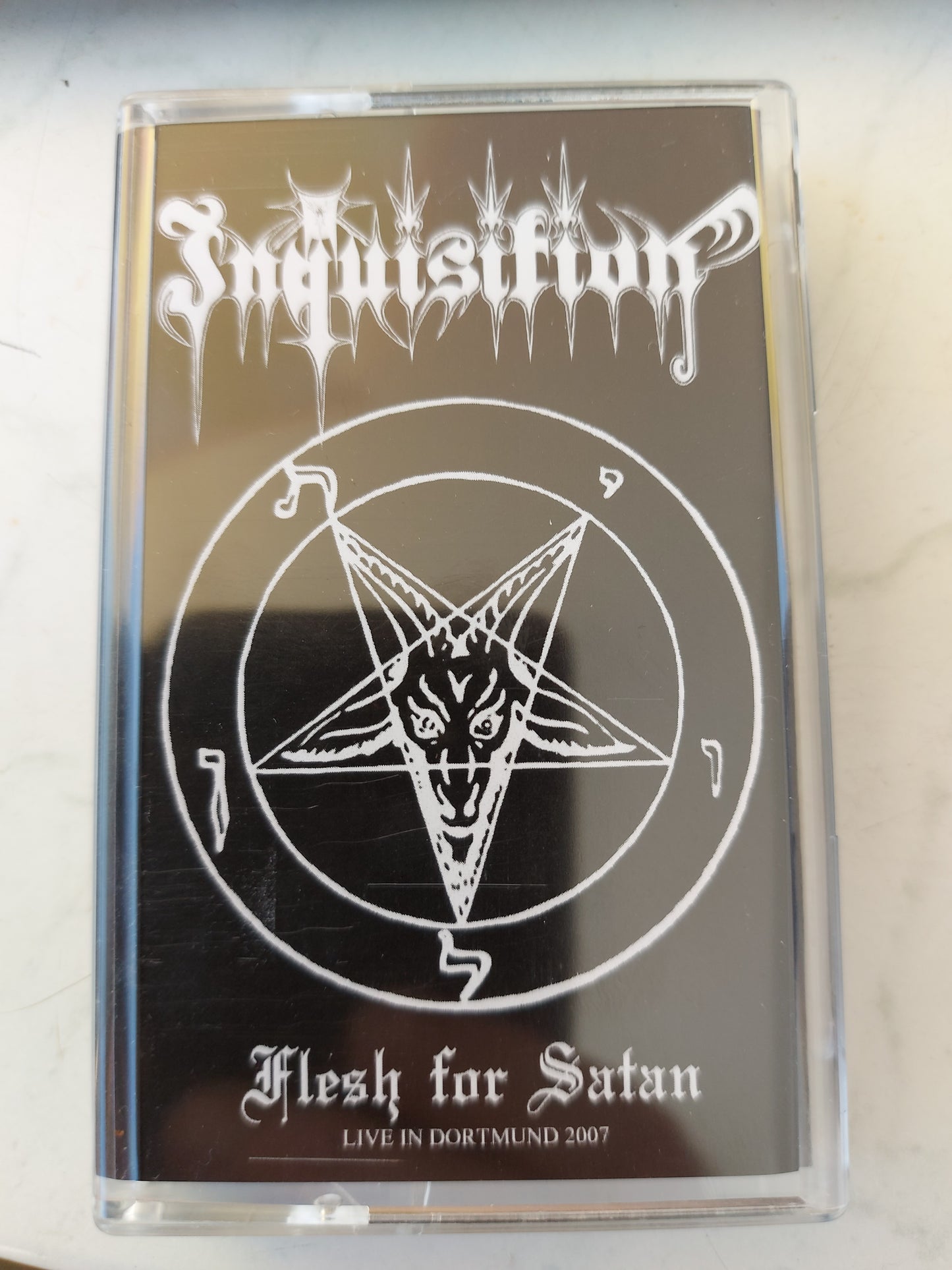 Inquisition - Flesh for Satan "Live in Dortmund 2007" MC