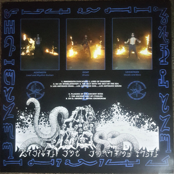 Disembowel – Plagues And Ancient Rites LP bleu transparent