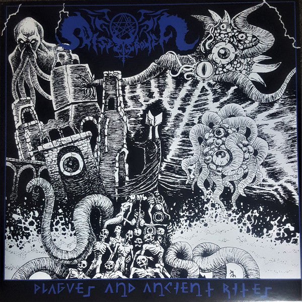 Disembowel – Plagues And Ancient Rites LP bleu transparent