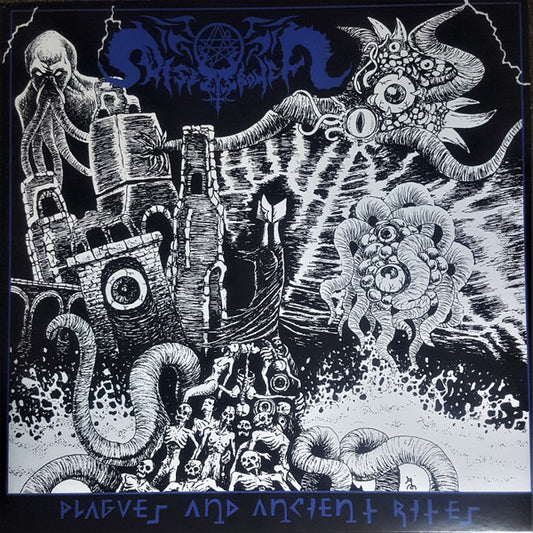 Disembowel – Plagues And Ancient Rites LP blue transparent