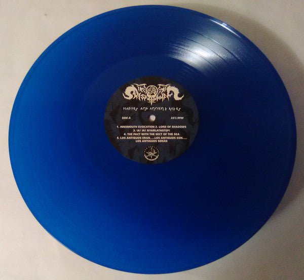 Disembowel – Plagues And Ancient Rites LP blue transparent