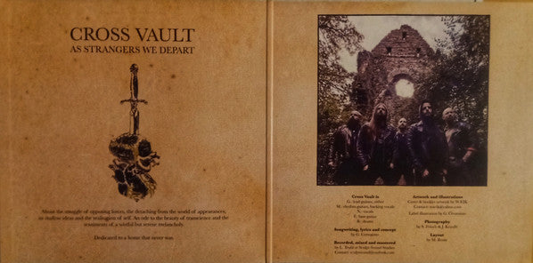 Cross Vault – As Strangers We Depart LP