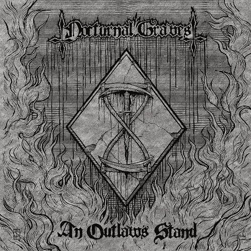 Nocturnal Graves – An Outlaw's Stand LP Clear [Crystal Clear] & Black Marbled