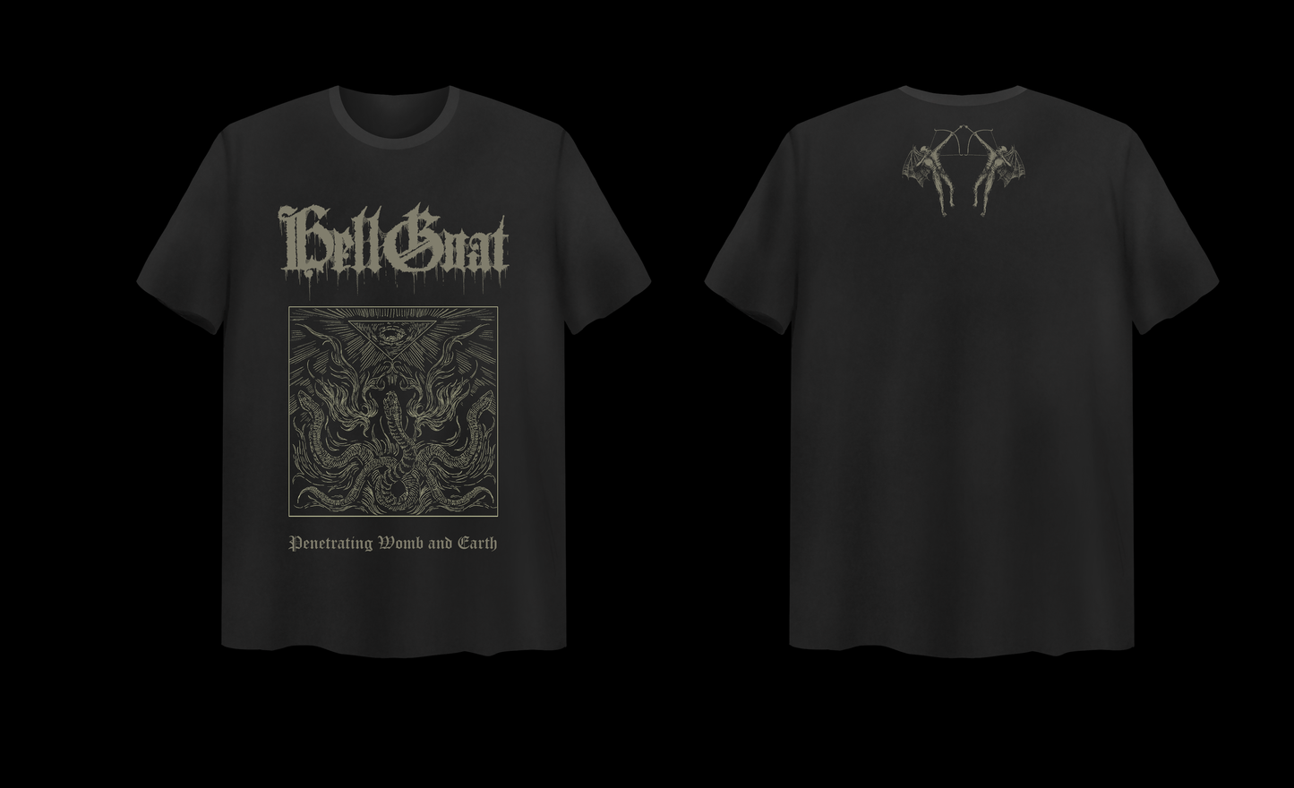 HellGoat - Penetrating Womb and Earth T-Shirt