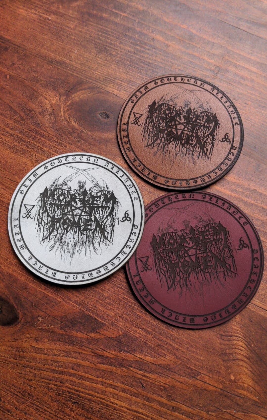 Mortem Agmen Leather Patch