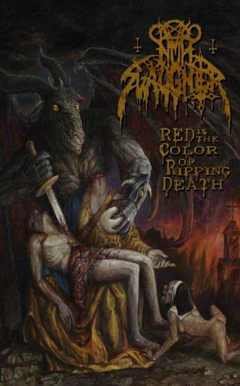 Nunslaughter - Red is the color of ripping death MC